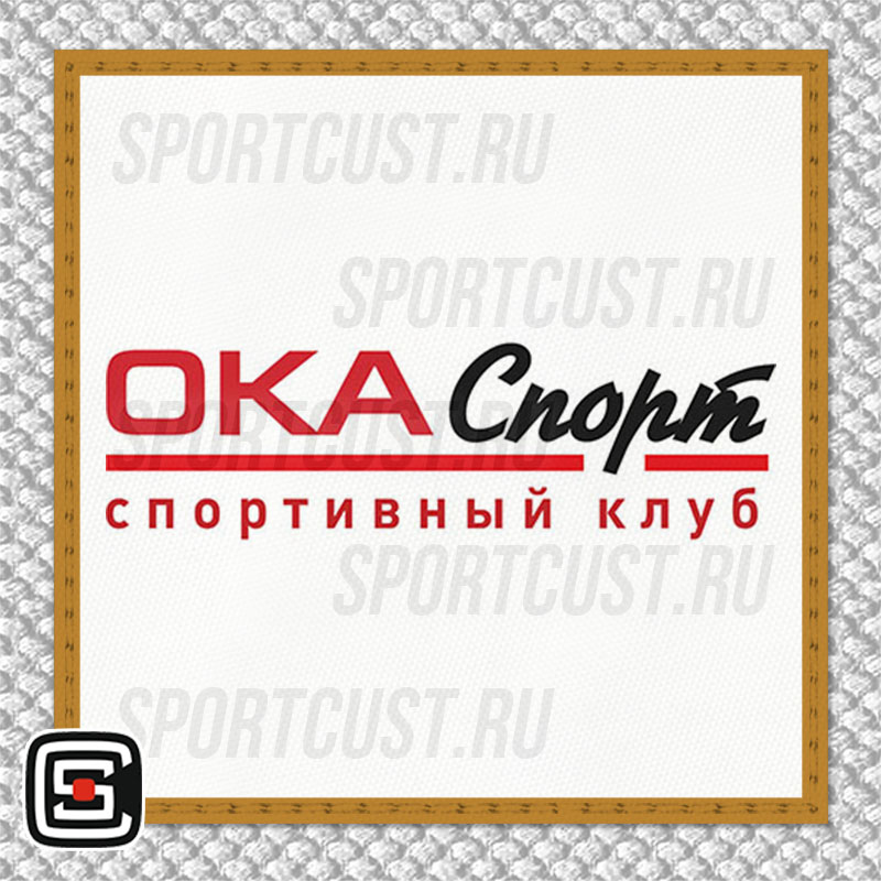 Нашивка на грудь кимоно СК «ОКА Спорт» (Санкт-Петербург) 001w