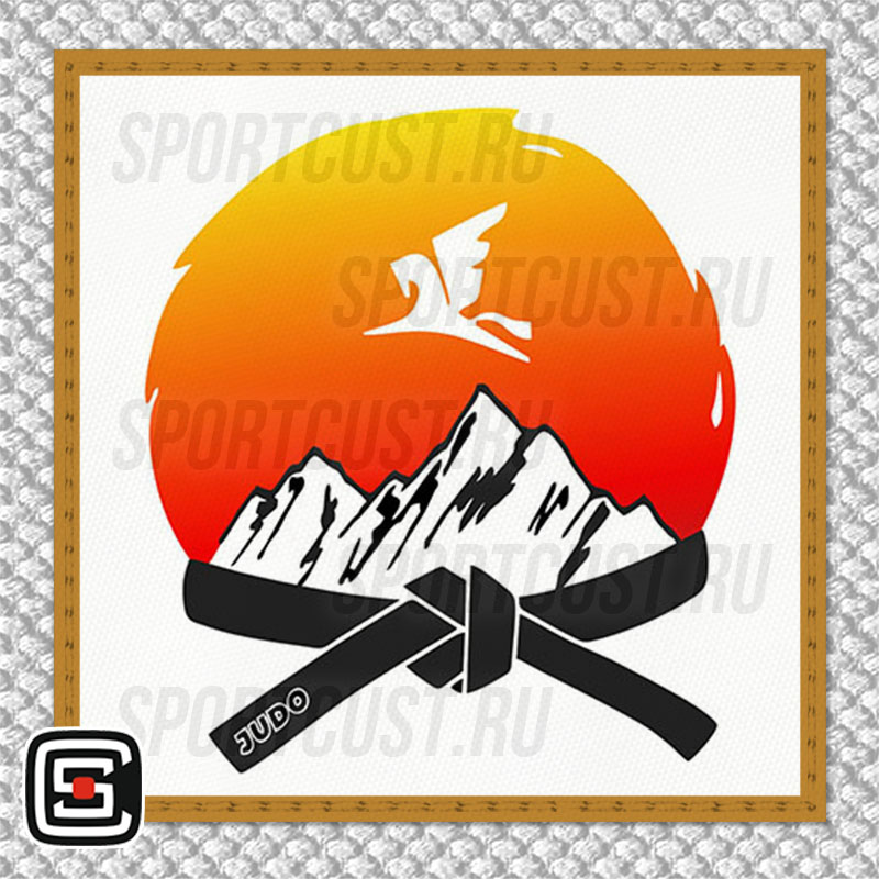 Нашивка на грудь кимоно КД «Златоуст» (Златоуст) 001w