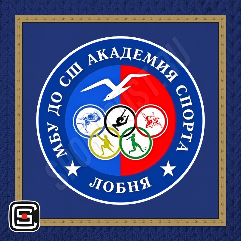 Нашивка на грудь самбо «СШ Академия Спорта» (Лобня) 001bg