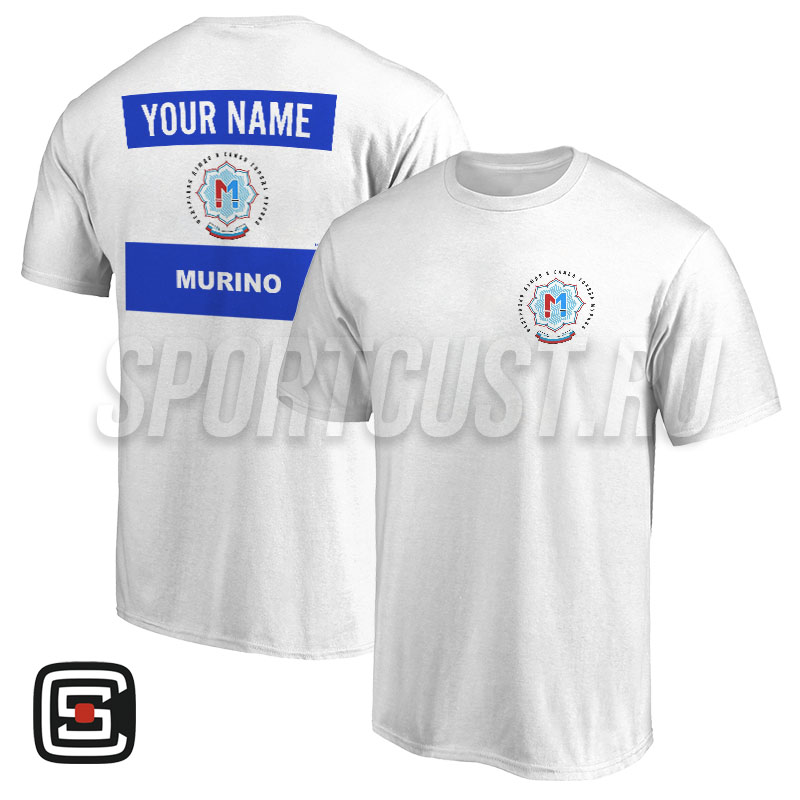 Футболка дзюдо с 2 принтами ФДиС «Мурино» (Мурино) 001wb