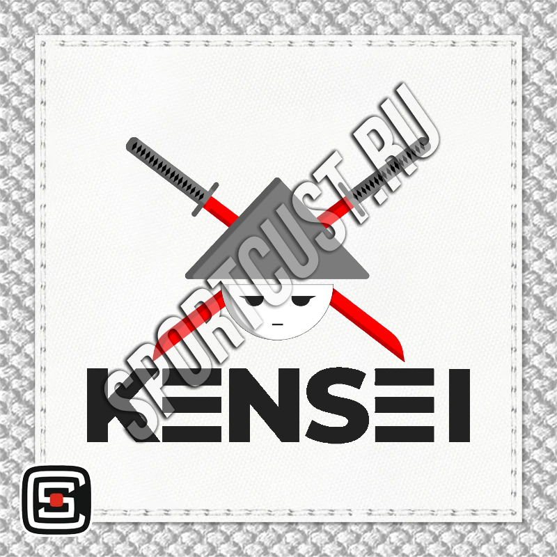 Нашивка на грудь дзюдо «Kensei» (Москва) 001ww