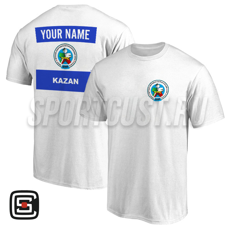 Футболка дзюдо с 2 принтами ДСПК «НУР» (Казань) 001wb