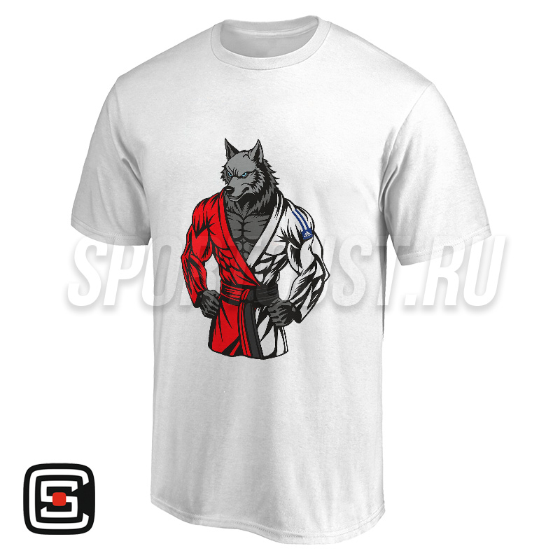 Футболка дзюдо с 2 принтами КСЕ «Титан» (Самара) 003wpi